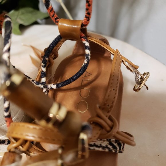 Aldo Ninna Flat Gladiator  Sandals - Picture 9 of 10